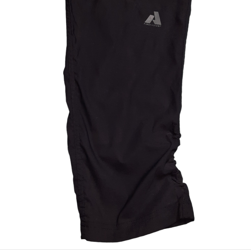 Eddie Bauer First Ascent Black Adventure Crop Pant SZ 2 - Picture 5 of 14